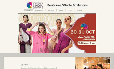 Boutiques of India Exibition Project